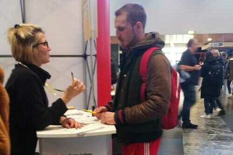 Die Werkstattschule auf der Jobmesse Die Werkstattschule auf der Jobmesse
