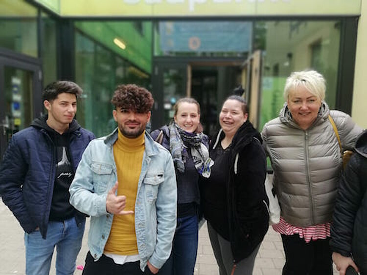 Die Werkstattschule beim Gesundheitstag Die Werkstattschule beim Gesundheitstag