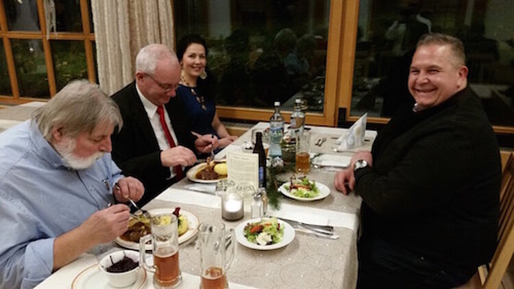 Gemeinsame Weihnachtsfeier von EBW und ZAW