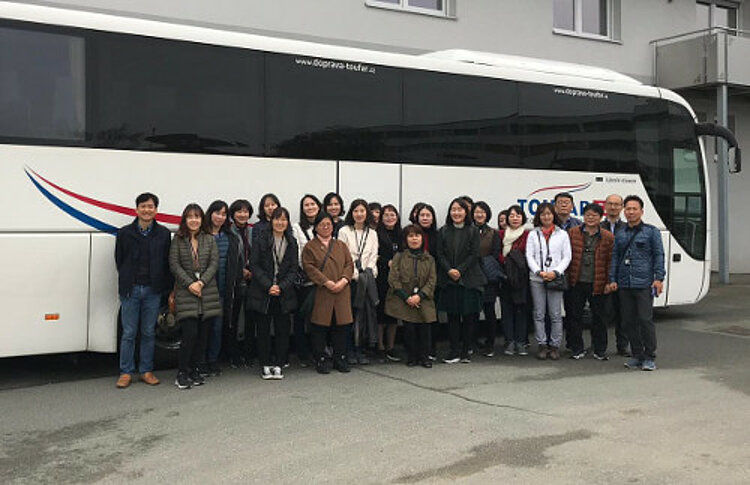 Besuch aus Südkorea Besuch aus Südkorea