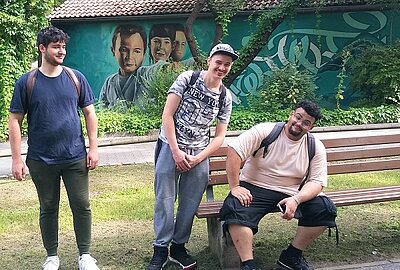 Die Werkstattschule auf Erkundungstour