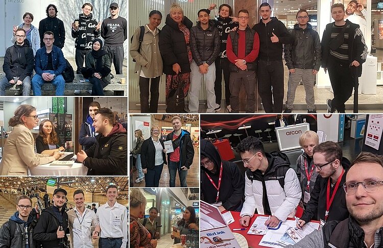 Jobmessen - Suche nach einem Ausbildungsplatz