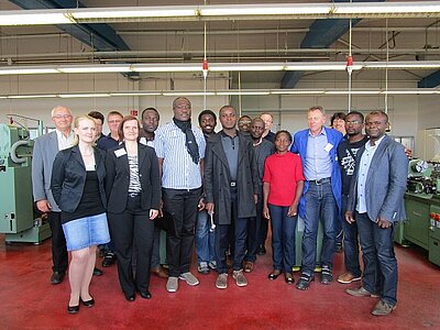 Kamerunische Delegation zu Besuch beim ZAW Kamerunische Delegation zu Besuch beim ZAW