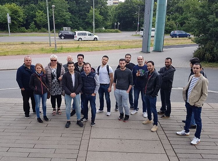 Besuch des Dokumentationszentrums in Nürnberg Besuch des Dokumentationszentrums in Nürnberg
