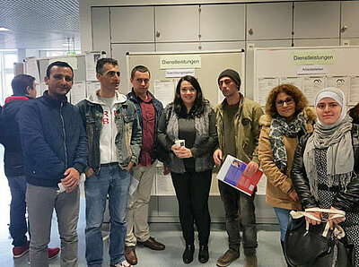 KompAS-Gruppe beim Forum „Migration und Integration“ KompAS-Gruppe beim Forum „Migration und Integration“