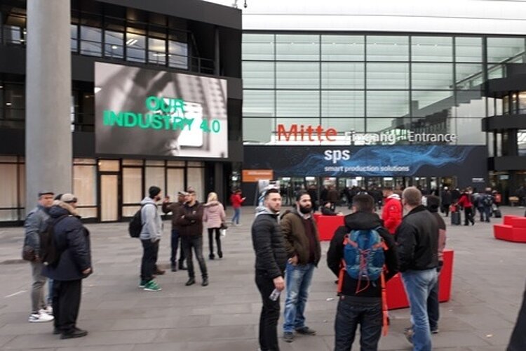 Messebesuch der jährlichen SPS-Messe in Nürnberg Messebesuch der jährlichen SPS-Messe in Nürnberg