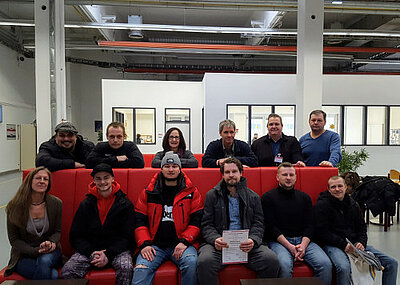 Abschluss der Facharbeiter Metall (FAM) 02/18 Abschluss der Facharbeiter Metall (FAM) 02/18