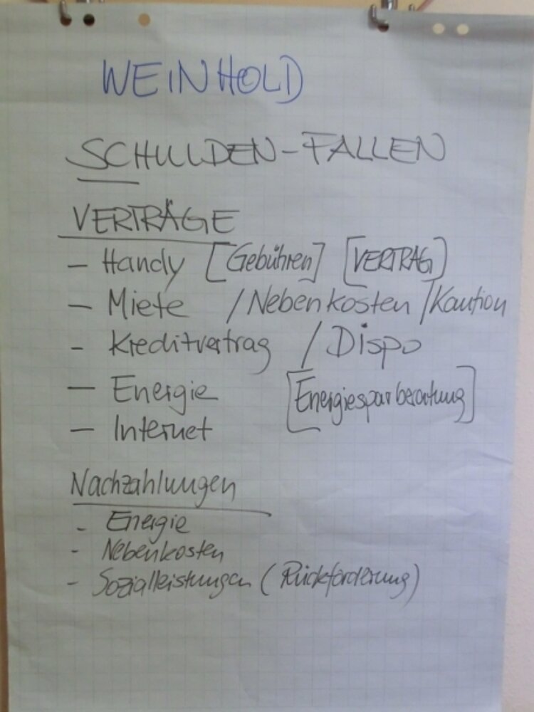 ISKA-Vortrag zum Thema Schuldenfallen ISKA-Vortrag zum Thema Schuldenfallen