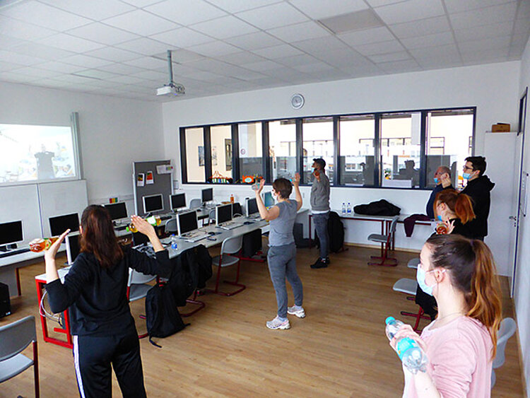 Das sportliche Klassenzimmer - Bewegung im Alltag Das sportliche Klassenzimmer - Bewegung im Alltag