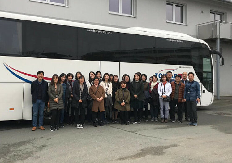 Besuch aus Südkorea Besuch aus Südkorea