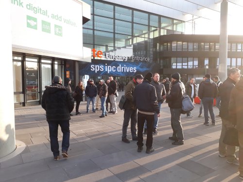 Besuch der SPS-Messe Nürnberg-2