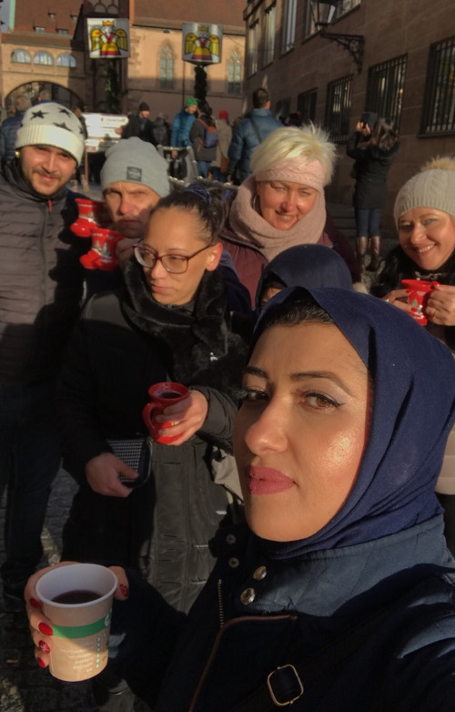 Nürnberger Christkindlesmarkt begeistert KompAS Teilnehmer Nürnberger Christkindlesmarkt begeistert KompAS Teilnehmer -3