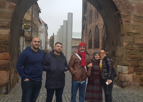 Besuch der Straße der Menschenrechte Besuch der Straße der Menschenrechte -2