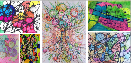 Neurographik - mit eigenen Kunstwerken auf neue Gedanken kommen Neurographik - mit eigenen Kunstwerken auf neue Gedanken kommen-1