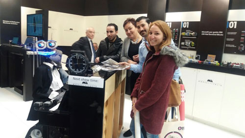 Ausbilder und Schüler gemeinsam auf Messe "sps ipc drives" Ausbilder und Schüler gemeinsam auf Messe "sps ipc drives"-2