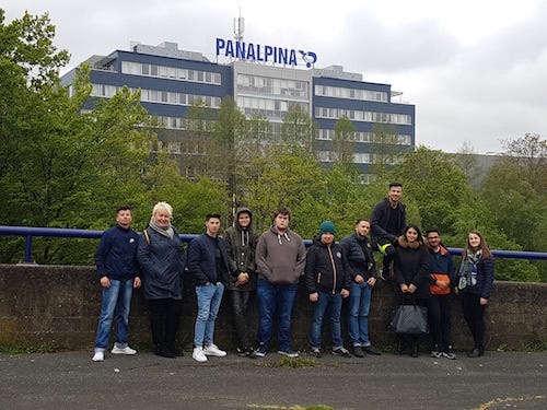 Betriebsbesichtigung bei Panalpina Welttransport (Deutschland) GmbH-4